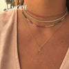 Rainbow Zircon Necklaces