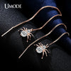 Spider Gold Color Earings